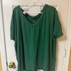 Aerie Forest Green Tee